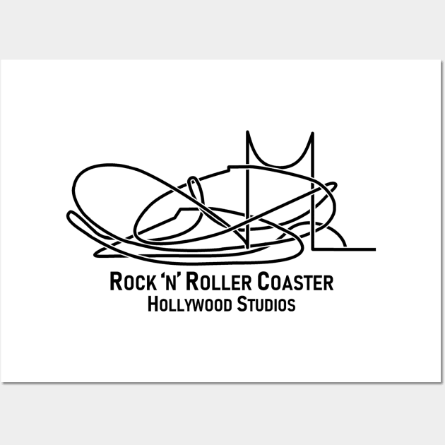 Rock 'n' Roller Coaster 4 Wall Art by SpareFilm